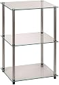 Convenience Concepts Go-Accsense 3 Tier Square End/Lamp Table