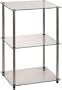 Convenience Concepts 157003 Go-Accsense 3-Tier Square End / Lamp Table