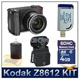 Kodak EasyShare Z8612 Digital Camera Sensible Best-Selling-Savings Bundle