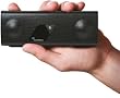 FoxL - Tragbarer Miniatur HiFi-Lautsprecher im Taschenformat, inkl. Bluetooth und eingebautem Mikrofon mit Freisprechfunktion. Ma&szlig;e: 14 cm x 5 cm x 3 cm