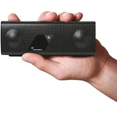 FoxL - Tragbarer Miniatur HiFi-Lautsprecher im Taschenformat, inkl. Bluetooth und eingebautem Mikrofon mit Freisprechfunktion. Ma&szlig;e: 14 cm x 5 cm x 3 cm