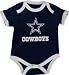 Dallas Cowboys Newborn Navy Logo Creeper