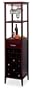 Wine Tower W/glass Holder and 18 Bottles of Wine