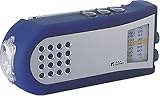 I.D.E.Ainternational 防滴ラジオダイナモトーチレス救灯ミニ FOR001-BL \3000