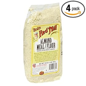 Bob's Red Mill Almond Meal/Flour, 16-Ounce Packages (Pack of 4)