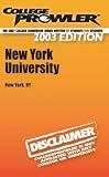 College Prowler New York University (Collegeprowler Guidebooks)