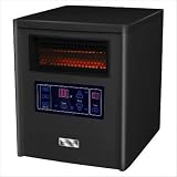 Heat Star 1500 Infrared Heater with Air Purification and Three Heat Settings