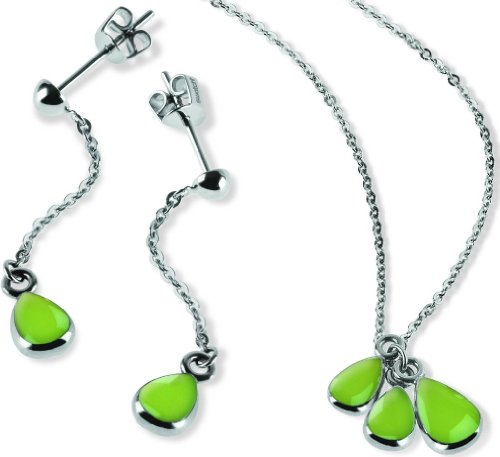 Swatch Bijoux LOVE EXPLOSION SET Kette Gr&uuml;n  JSEPG003-U Preisvergleich
