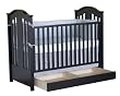 Roxanne Crib In Ebony Finish By Da Vinci Baby Furniture