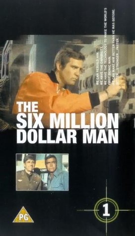 CD-Charts  DVD : Six Million Dollar Man, The - Vol. 1: Cyborg / Wine, Women And War [1973]