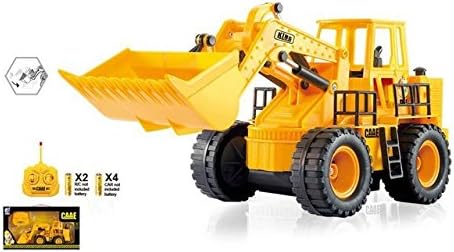 Full Functional Construction Tractor, Battery Powered 5 Channel RC Remote Control Construction Tractor - For Indoor or Outdoor Use.