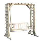 Cypress Arbor Swing Set