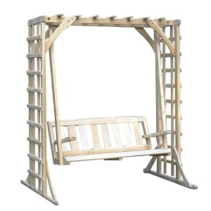 Cypress Arbor Swing Set by Porch Swings