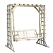 Cypress Arbor Swing Set