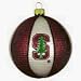 Stanford Cardinal 3.5" Glass Basketball Ornament