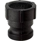 Norwesco Cam-Action Quick Adapter - 4 in. Male Adapter, Female Thread