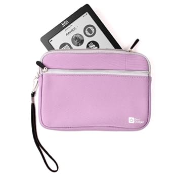 DURAGADGET Housse étui durable en néoprène rose résistant à l'eau pour lecteur de livre électronique Kobo Mini 5