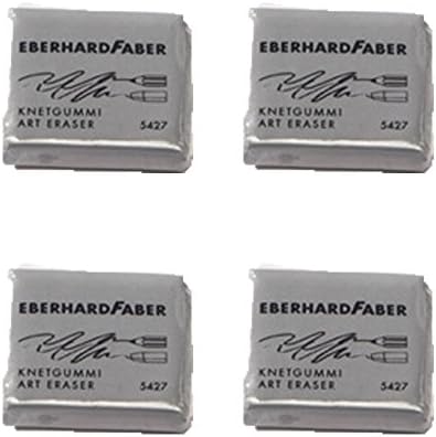 Stockmar Mastic Gum Eraser For Charcoal &amp; Pastel (Pack of 4 Erasers)