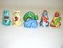 Ursula Dodge Cat w/Fish Salt & Pepper Shaker Set
