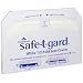 Georgia-Pacific Safe-T-Gard 47052 White 1/2-Fold Toilet Seatcover, 17.44" Length x 14.5" Width (Case of 4 Packs, 250 Per Pack)