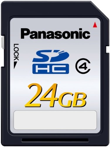 Panasonic SDHCメモリーカード Class4 24GB RP-SDP24GJ1K