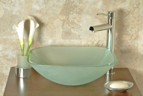 Cantrio Koncepts GS-101F Glass Vessel Sink