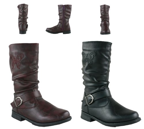 G2189 Children’s Mid-calf boots Black