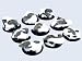 Battle Bases: Winter Shale, Warmachine Round 30mm (5)