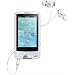 Sony Walkman NWZ-A865W Walkman MP3-/Video-Player (16GB, 7,1 cm (2,8 Zoll) Touchscreen, USB, Bluetooth, FM-Tuner) wei�