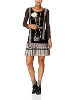 IAN MOSH Vestido Voltaire (Negro)