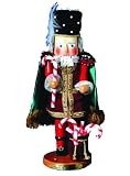 Kurt Adler Steinbach 18-Inch German Nutcracker, Candy Cane Choir Master