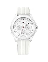 Tommy Hilfiger Womens 1781425 Analog Display Quartz White Watch