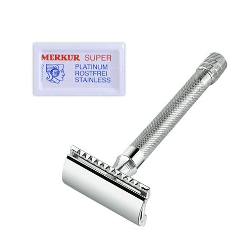 Merkur 23C Double Edge Merkur Blades