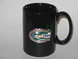 FLORIDA GATORS 15 oz. Ceramic COFFEE MUG with Pewter Team Logo