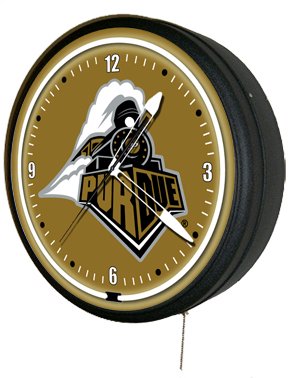 Purdue Boilermakers Neon Clock