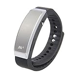 JNN ジェエヌエヌ ボイスレコーダー icレコーダー ブレスレット式 S3 20時間連続長時間録音 授業 会議 スピーチ 打ち合わせ適用4GB ブラック