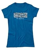 University of Oregon Ducks Women's Zebra Print Tee Shirt
