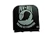 POW MIA You Are Not Forgotten Laser Etched Hat Clip Black
