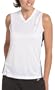 adidas Women's Response Sleeveless Tee,White,Medium