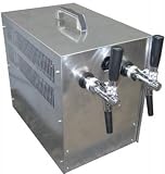 Zapfanlage, Bierkoffer, 2-ltg. 60 Liter/h, ohne Hahn