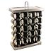 Olde Thompson 20-Jar Wine Rack Style Stainless Spice Rack