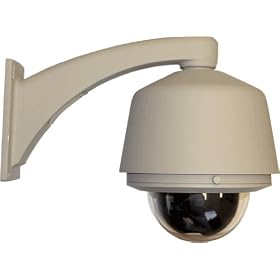 CC1800-AT-B6 1/4" Color CCD Auto Tracking PTZ With Arm Bracket