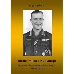Immer wieder Nahkampf: Ein Tr�ger der Nahkampfspange in Gold erinnert sich