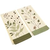 DII Garden Grove Printed and Embroidered Dishtowel, Set of 2