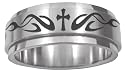 FG Spinner Ring - Tribal Cross
