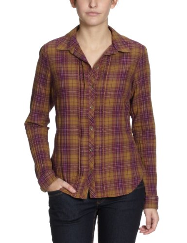 Eddie Bauer Damen Bluse, kariert 24101855, Gr. 50/52 (XXL), Gr&uuml;n (pflaume) Preisvergleich