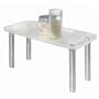 InterDesign Linus Rectangular Shelf, Clear