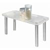 InterDesign Linus Rectangular Shelf, Clear