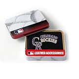 Colorado Rockies Embroidered Trifold Wallet