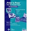Print 'N Press Iron-on Transfer Paper 8 1/2" X 11"